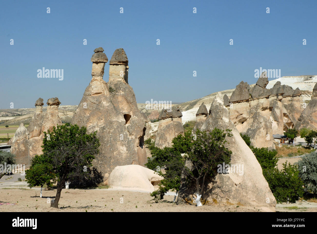 fairy chimneys in pasabag Stock Photo - Alamy