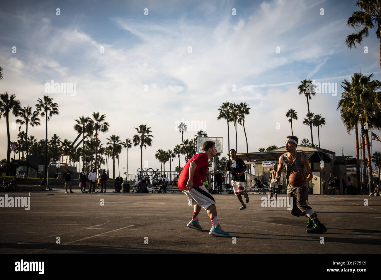 Venice Beach Recreation Center Stock Photo Alamy
