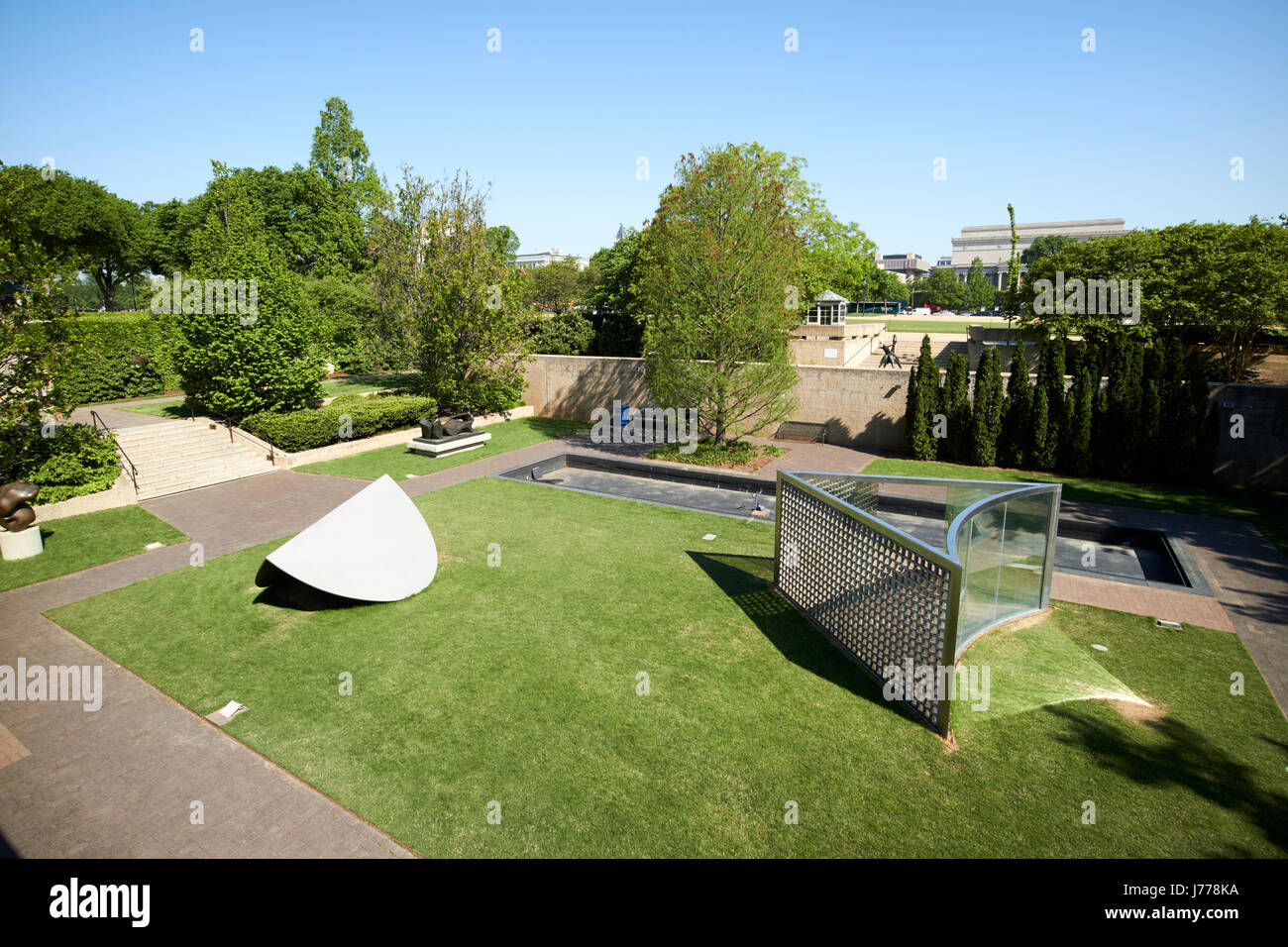 hirshhorn sculpture garden Washington DC USA Stock Photo Alamy
