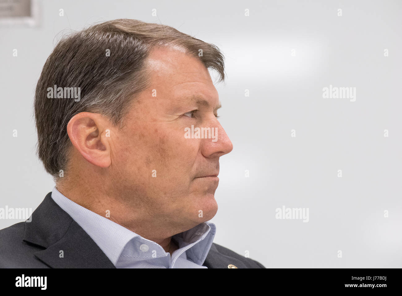 Senator Rounds Sd U.S. Senator Mike Rounds of South Dakota during a breakfast listening ...