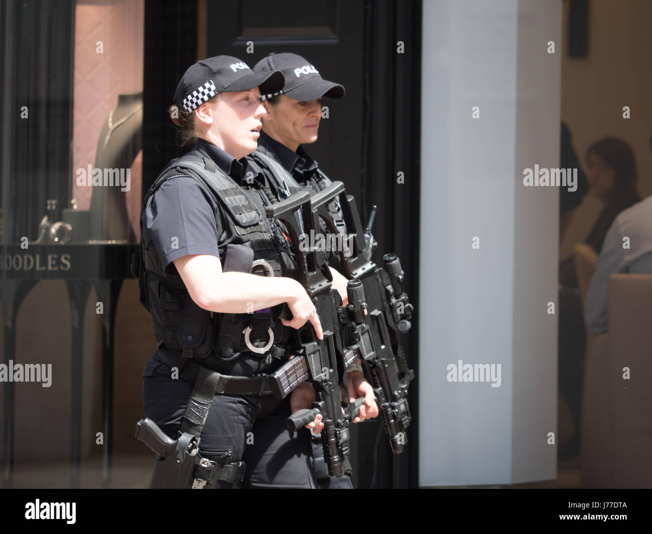 Two armed female police officers hi-res stock photography and images ...