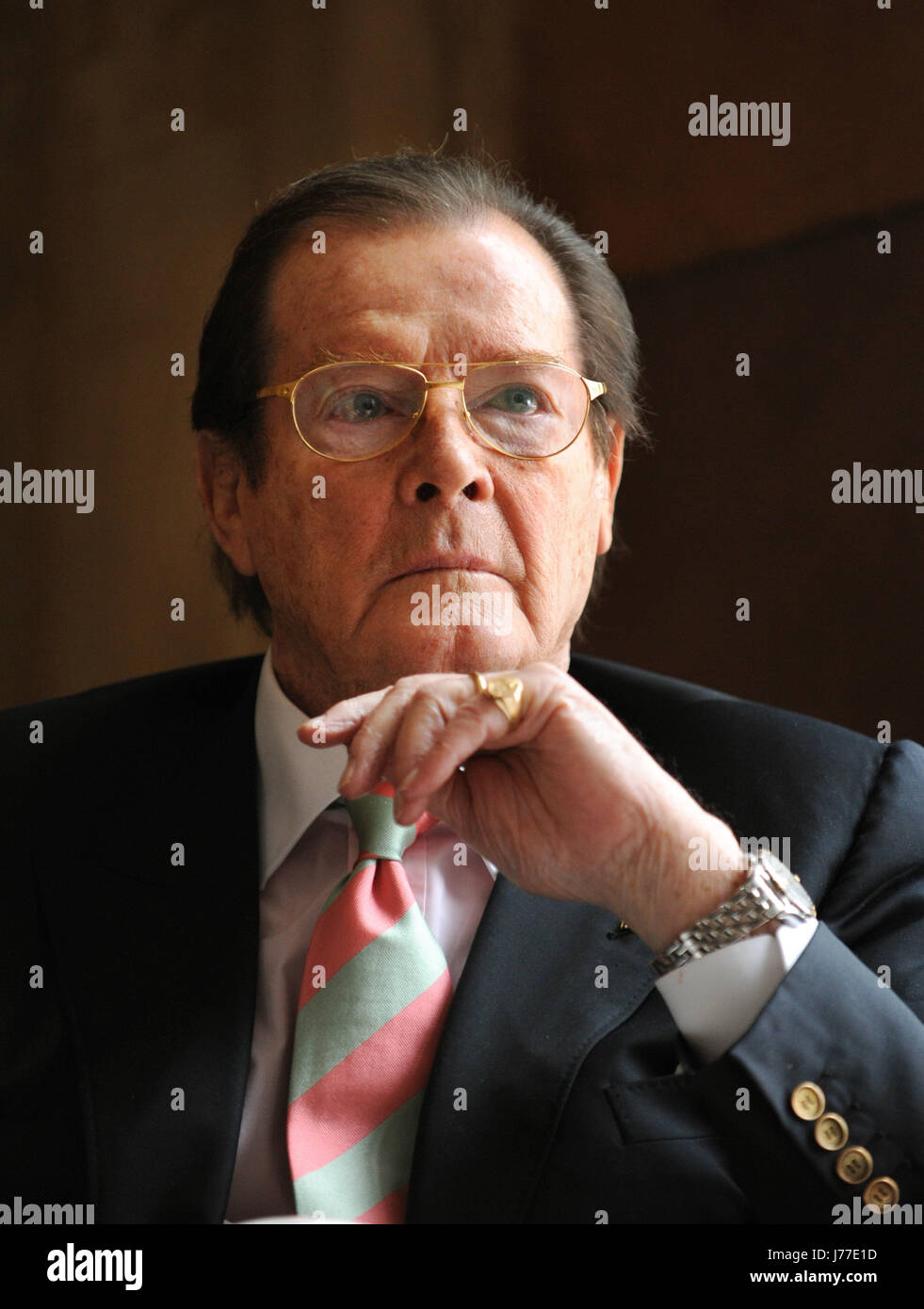 Ambassador Roderick Moore Munich, Germany. 29th Jan, 2010. British actor and UNICEF Ambassador ...