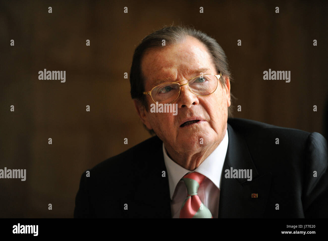 Ambassador Roderick Moore Munich, Germany. 29th Jan, 2010. British actor and UNICEF Ambassador ...
