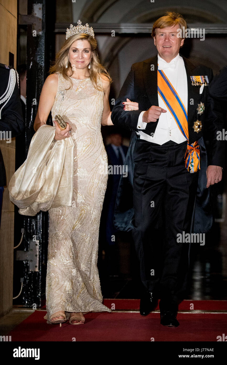 King Willem-Alexander and Queen Maxima of The Netherlands attend the ...