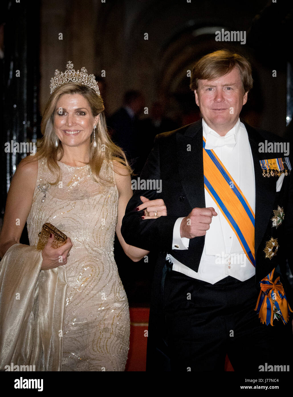 King Willem-Alexander and Queen Maxima of The Netherlands attend the ...