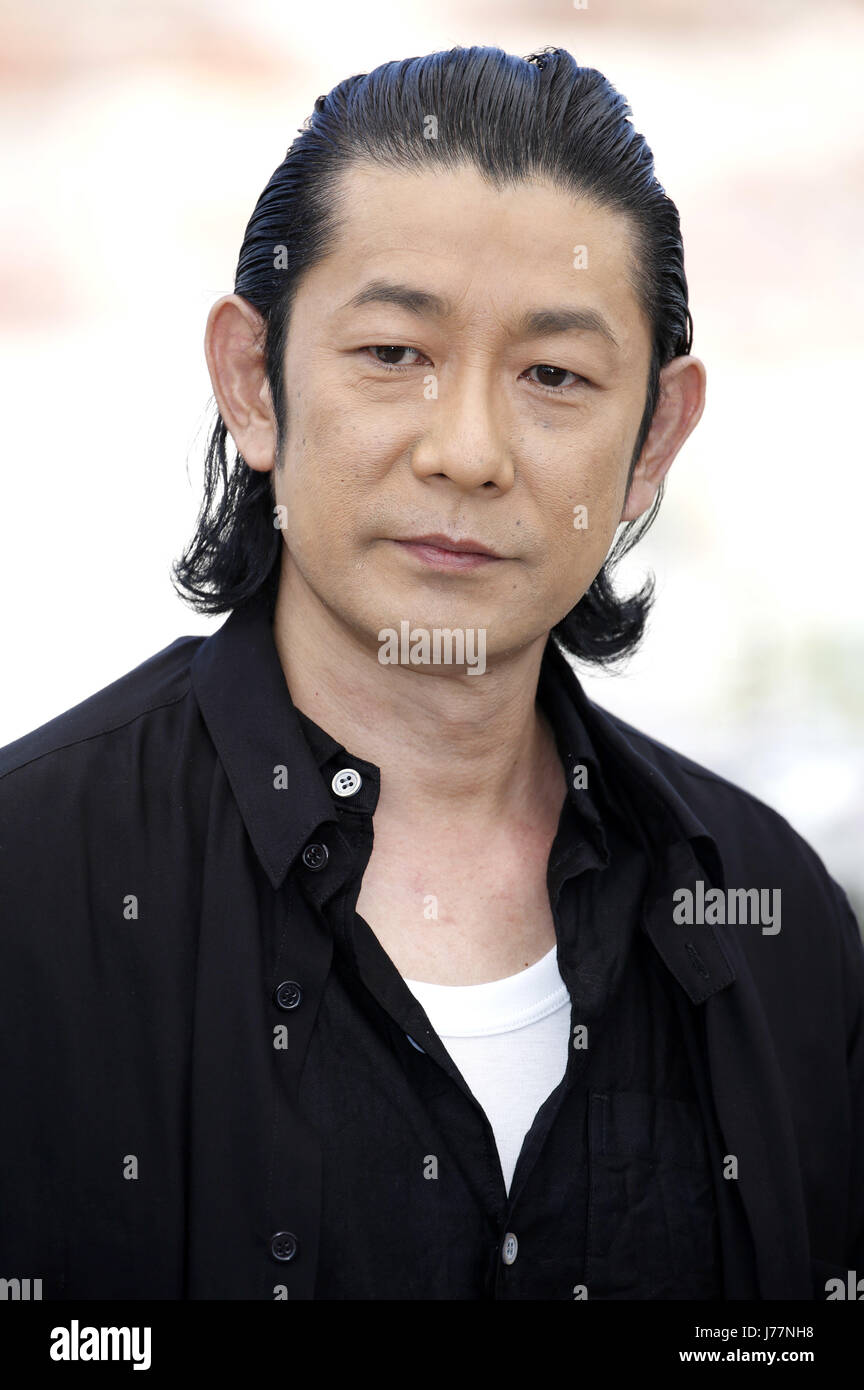 Masatoshi Nagase at the 'Radiance / Hikari / Vers la lumière' photocall during the 70th Cannes Film Festival at the Palais des Festivals on May 23, 2017 in Cannes, France | Verwendung weltweit Stock Photo