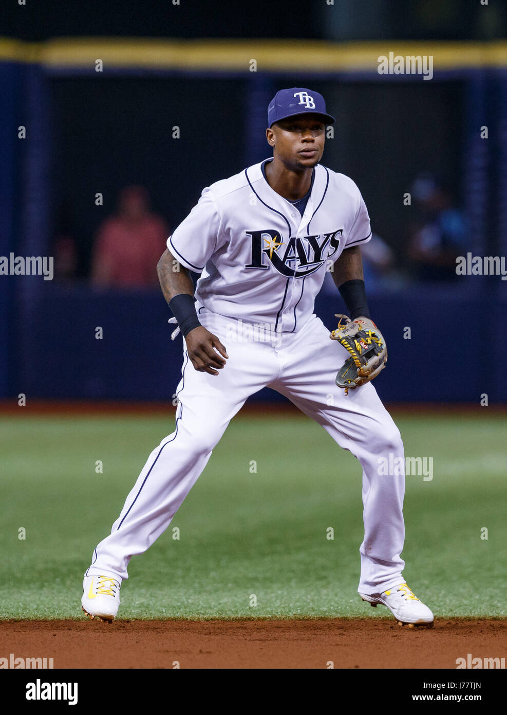 May 23 17 Tampa Bay Rays Shortstop Tim Beckham 1 In The Game Between The Angels And The Rays At Tropicana Field St Petersburg Florida Usa Del Mecum Csm Stock Photo Alamy May 23 17 Tampa Bay Rays Shortstop Tim Beckham 1 In The Game Between The Angels And The Rays At Tropicana Field St Petersburg Florida Usa Del Mecum Csm Stock Photo Alamy