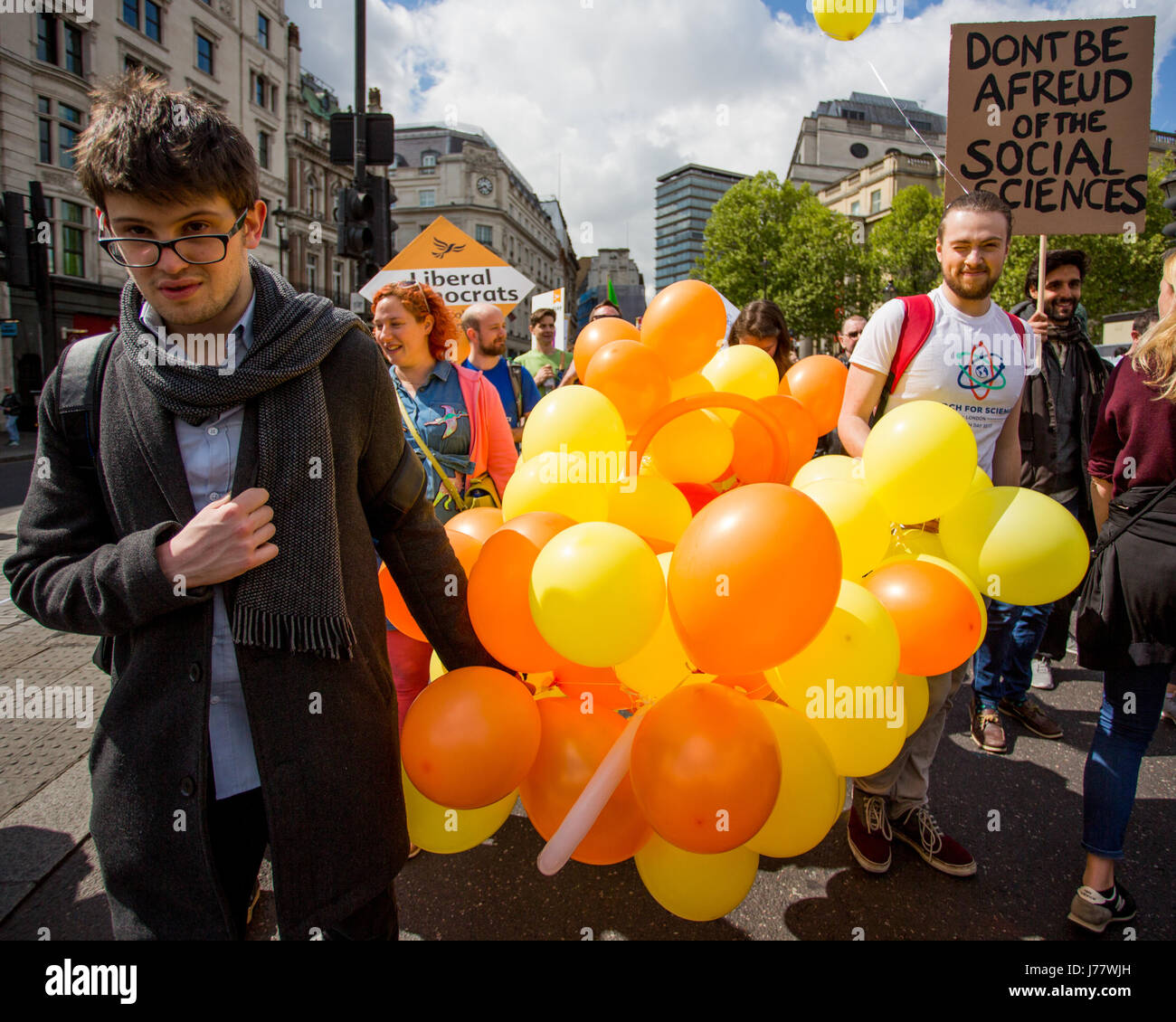 Scientists and science enthusiasts in London join hundreds of thousands ...