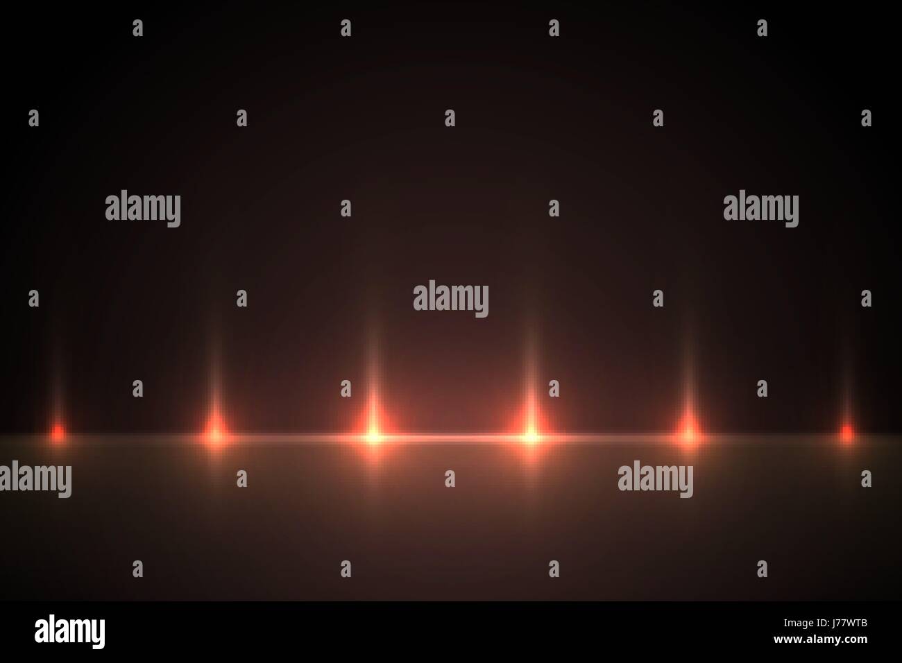 Light red effect background for design. Light illustration backlit