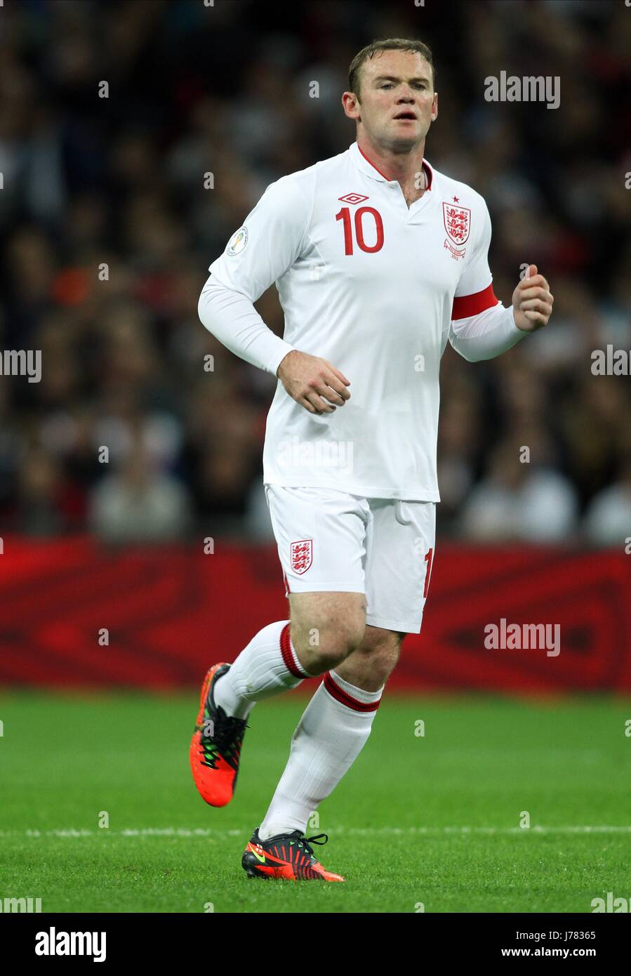 WAYNE ROONEY, ENGLAND, ENGLAND V SAN MARINO. WORLD CUP 2014 QUALIFIER, 2012 Stock Photo