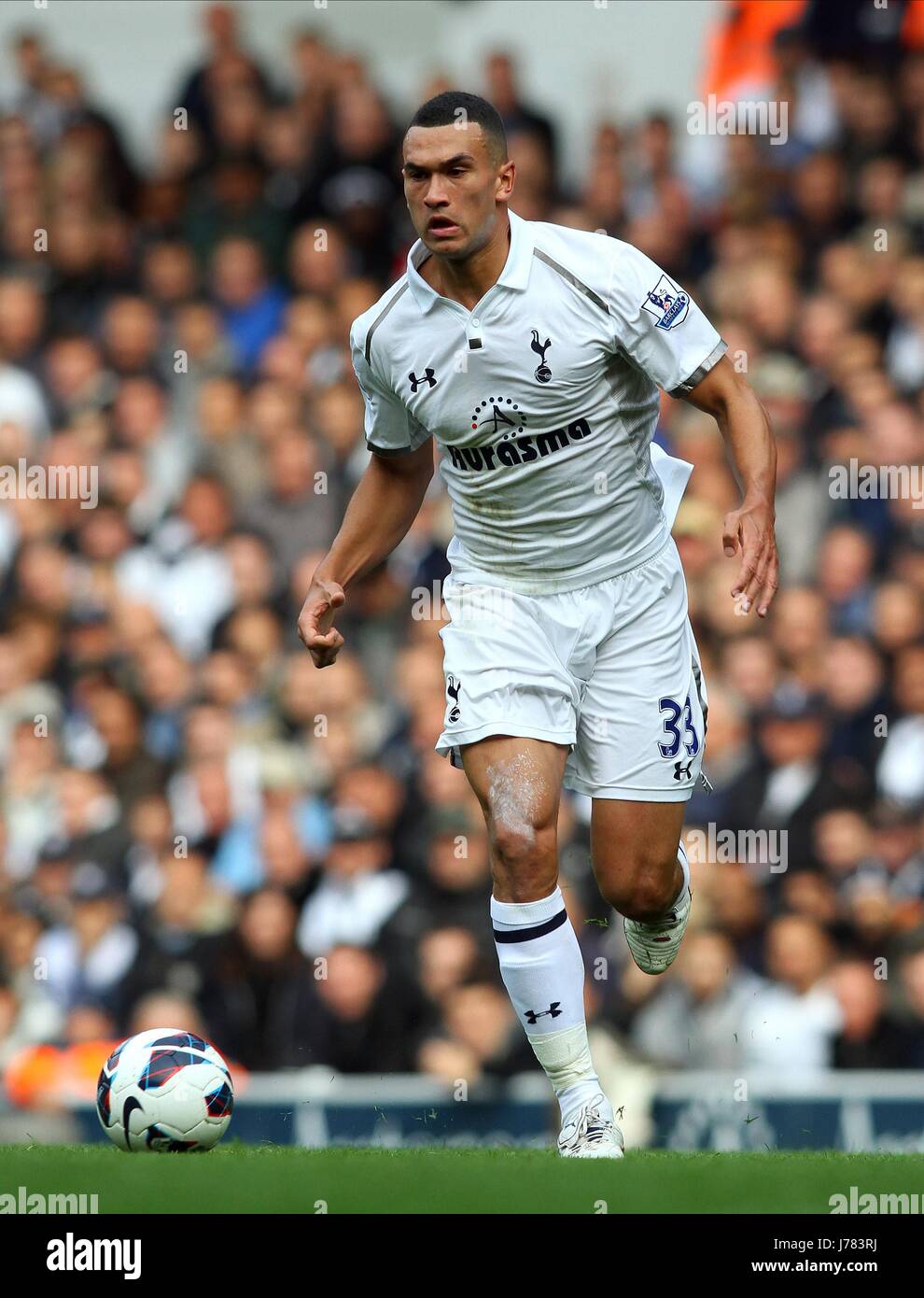 Steven Caulker Tottenham Hotspur Fc London England Uk 20 October 2012 Stock Photo Alamy