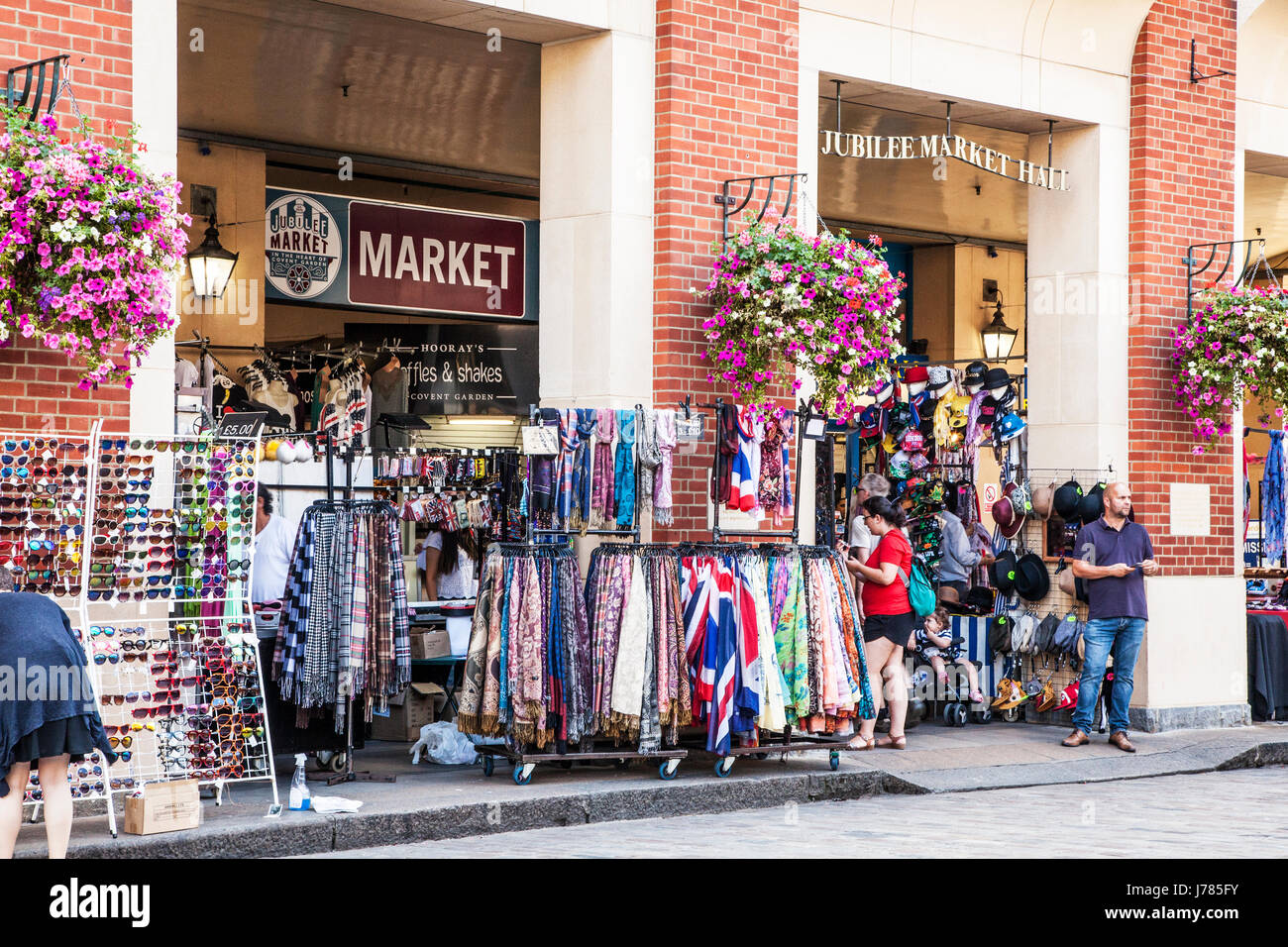 The Jubilee Market Hall in Covent Garden in London. Stock Photo