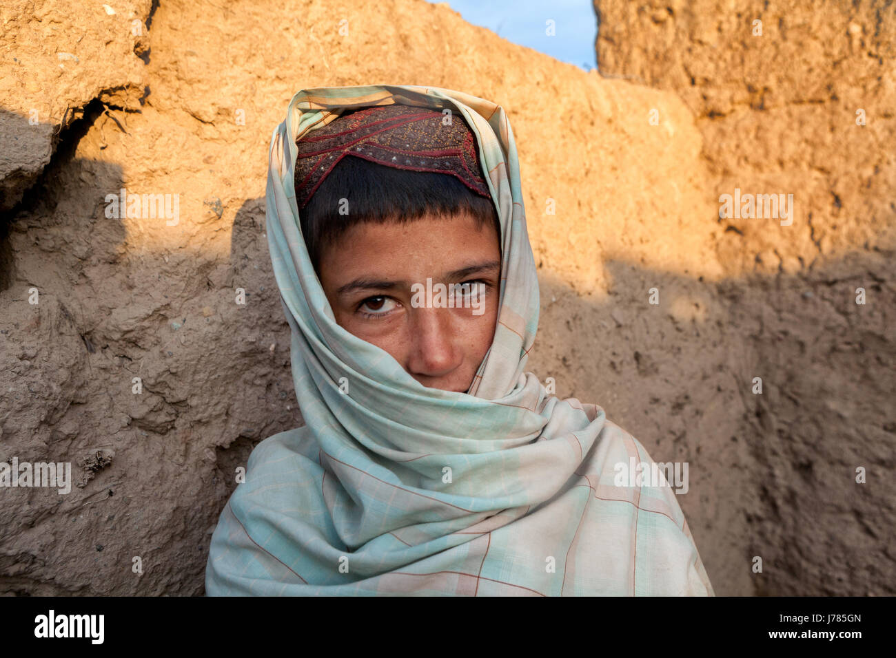Afghan Boy Afghanistan Stock Photo Alamy