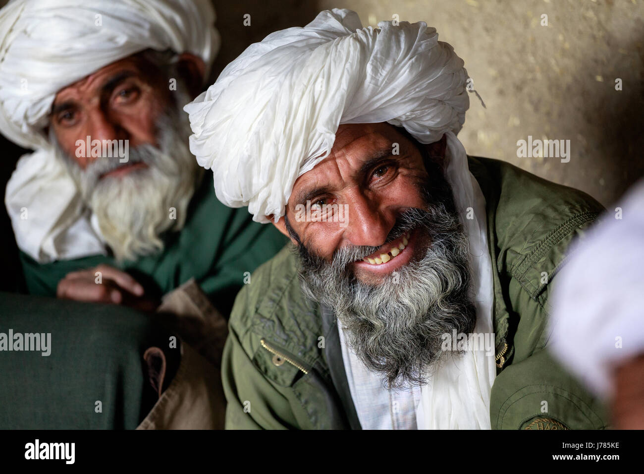 Afghanistan men elders portrait turban white old afghan white ta hires