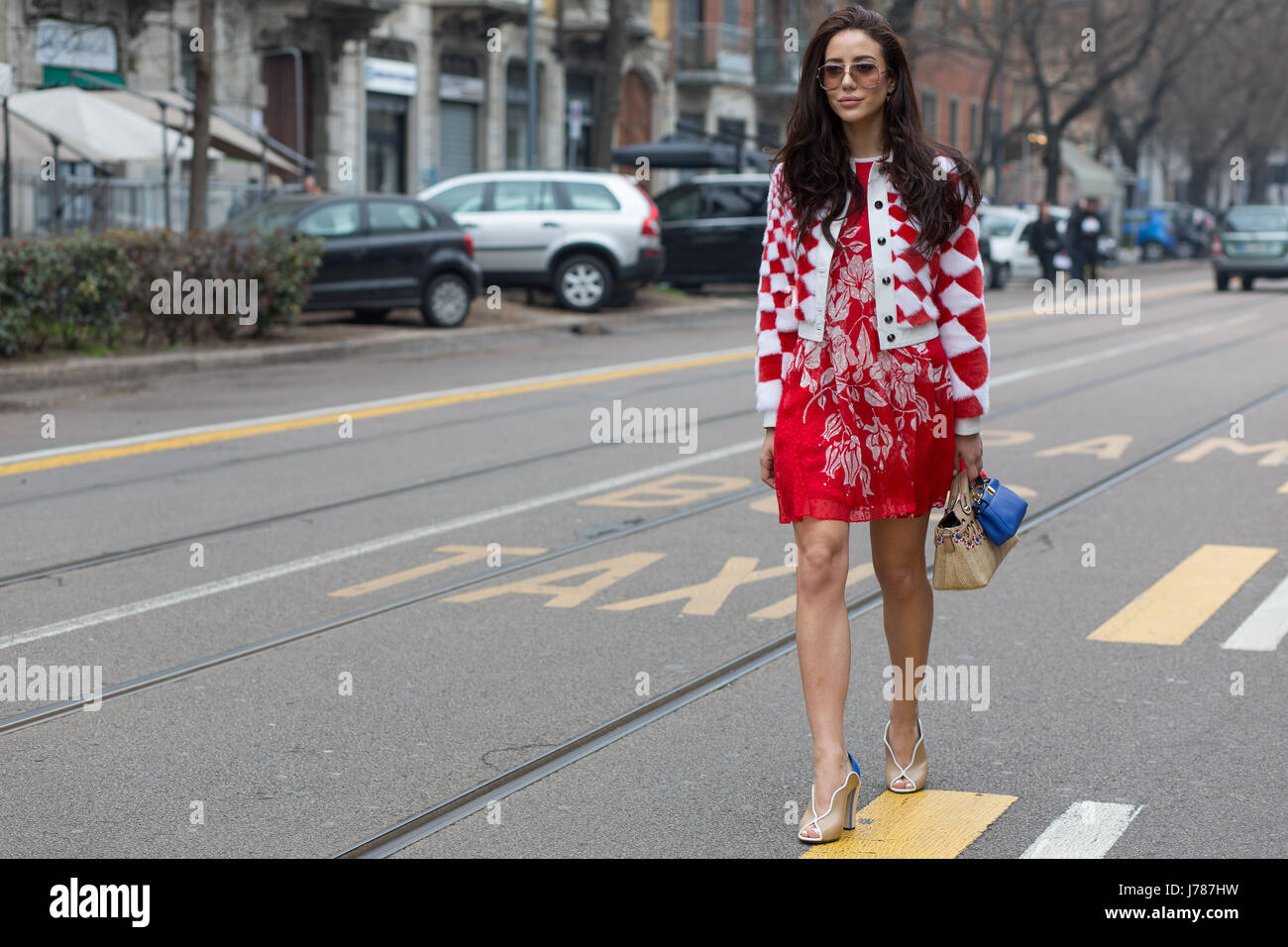 Guest at fashion show hi-res stock photography and images - Alamy