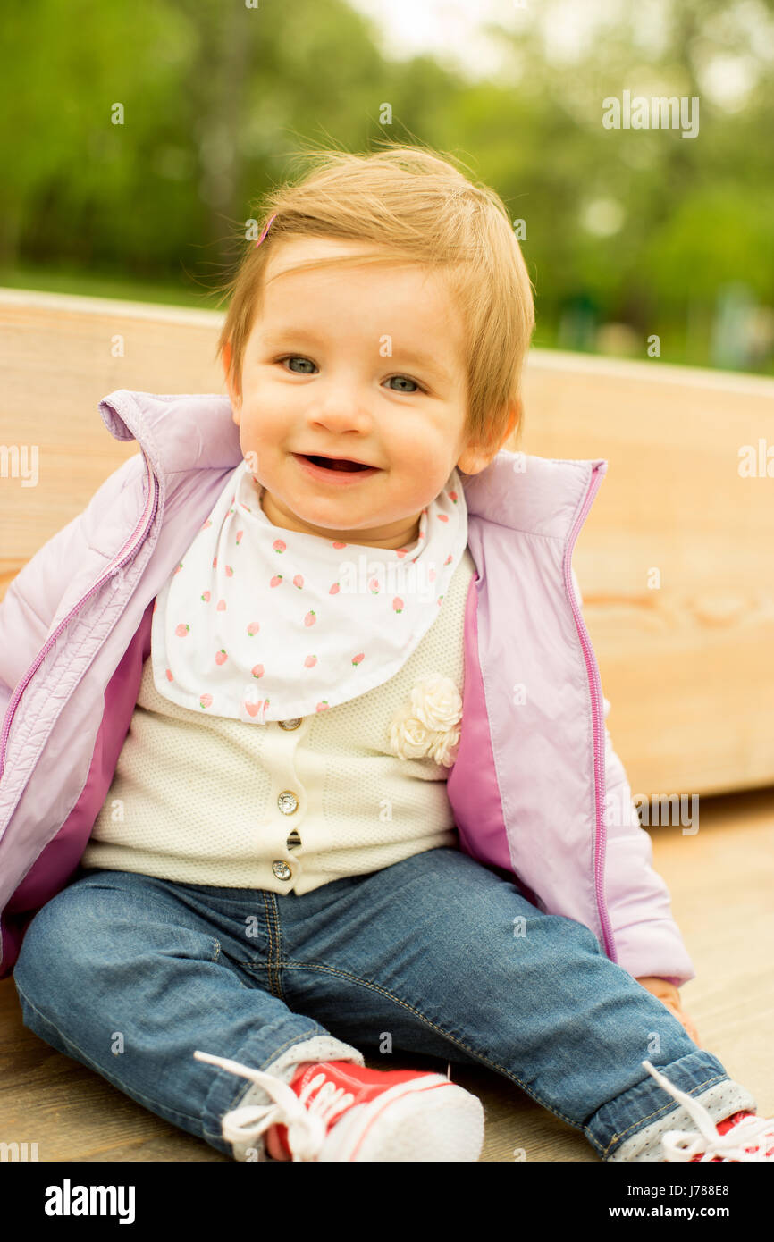 Portrait of baby girl Stock Photo - Alamy
