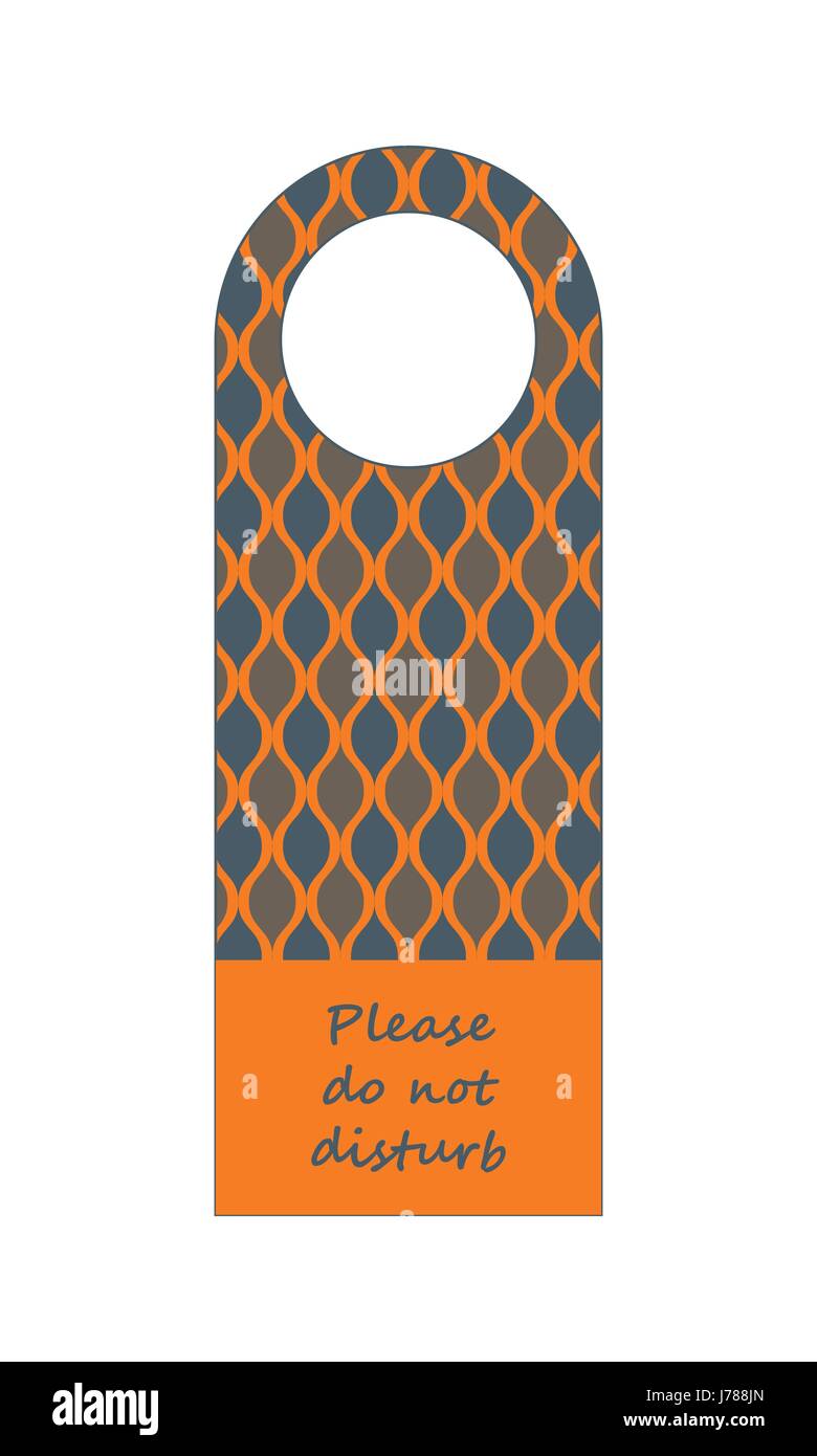 do not disturb hotel door knob, door hanger with special design Stock