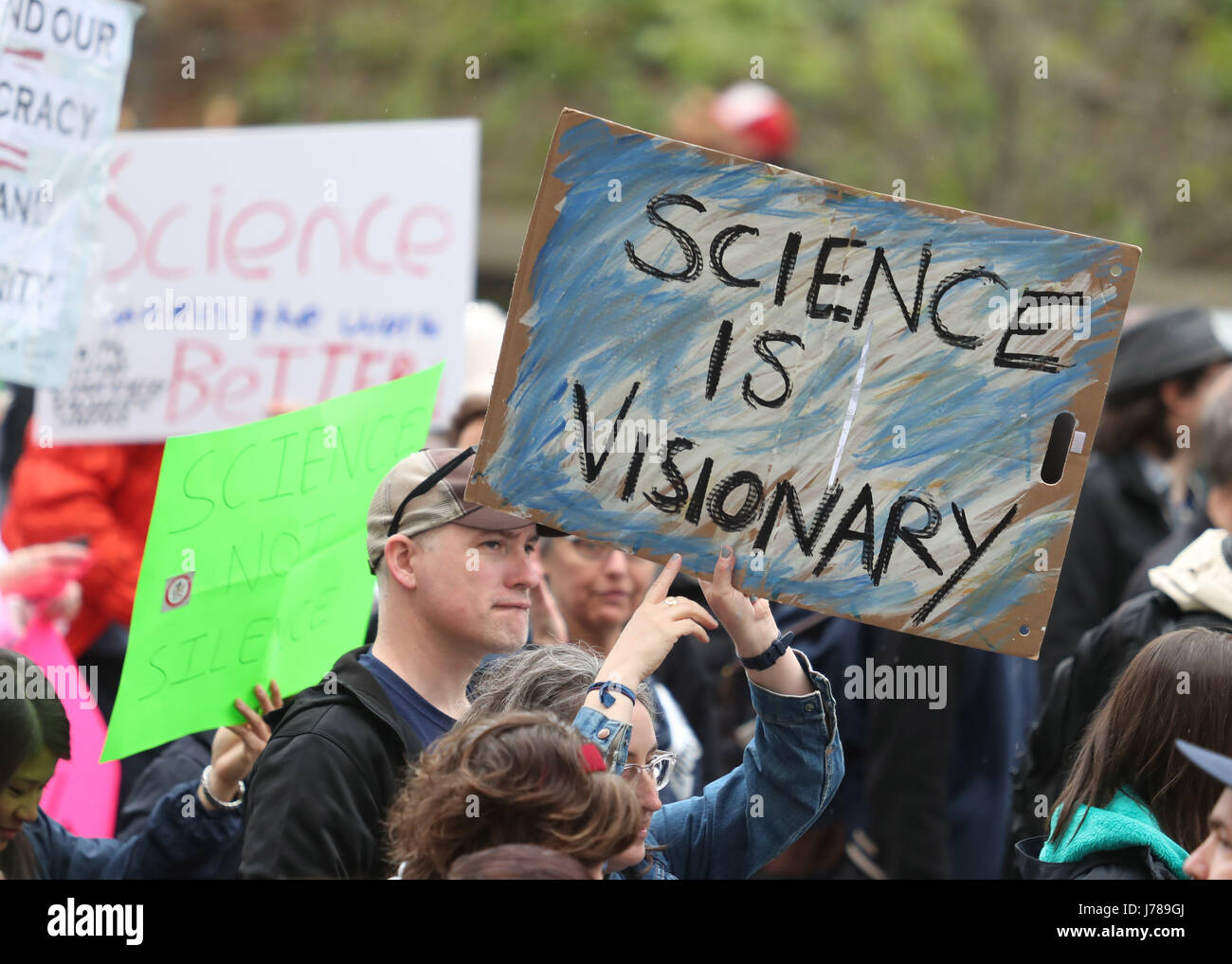 Scientists and science enthusiasts join hundreds of thousands of people ...
