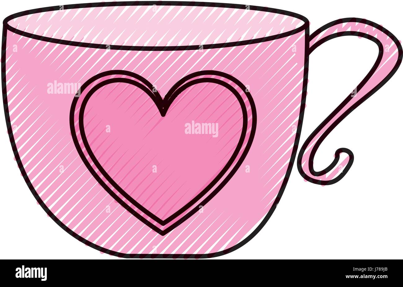cute tea cup icon Stock Vector Image & Art Alamy