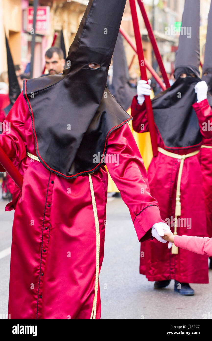 Semana Santa Malaga Spain Stock Photo Alamy