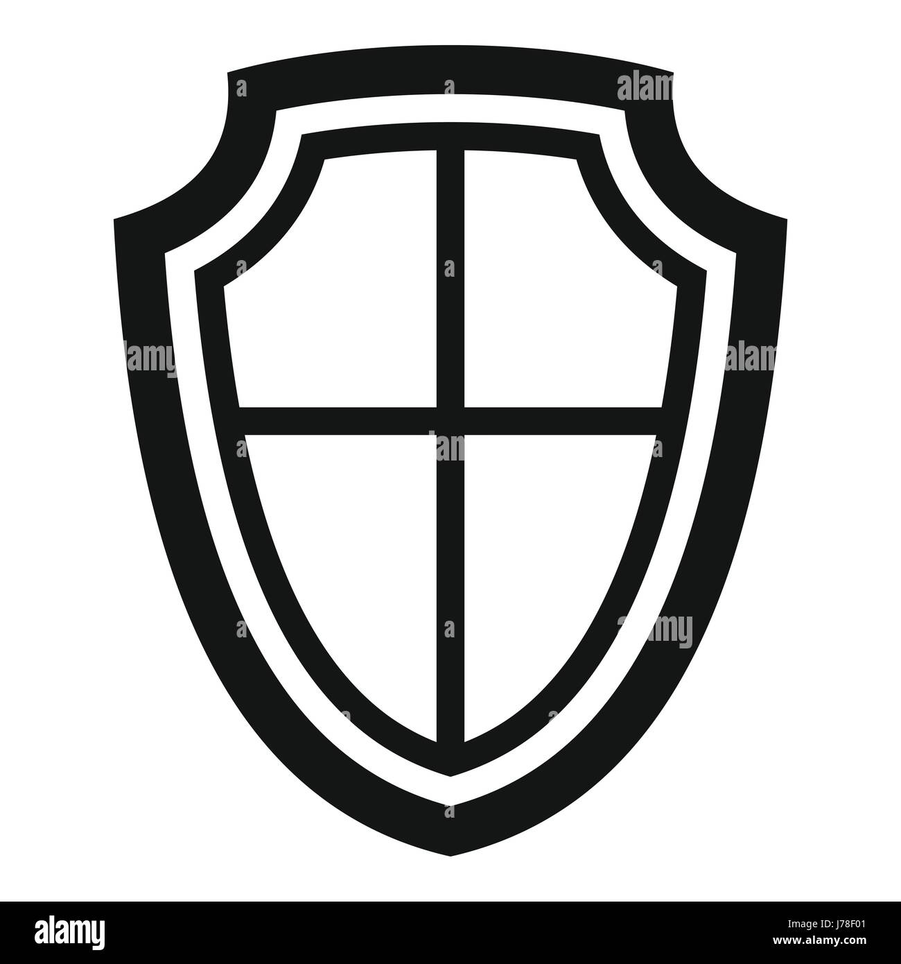 Simple Shield Vector