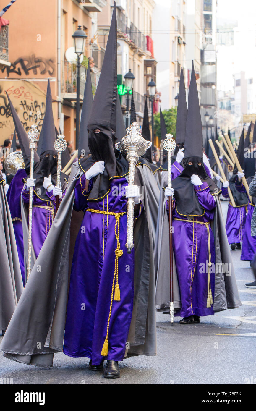 Semana Santa Malaga Spain Stock Photo Alamy