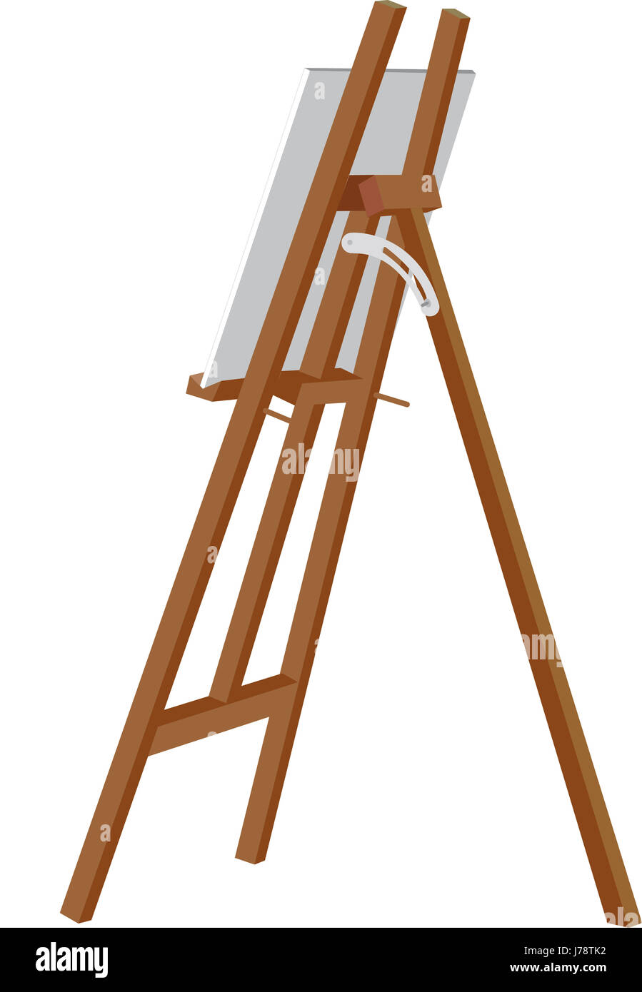 art colour illustration paint easel art wood painting over fantasy idea