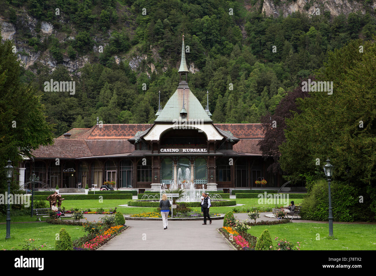 Interlaken park hires stock photography and images Alamy