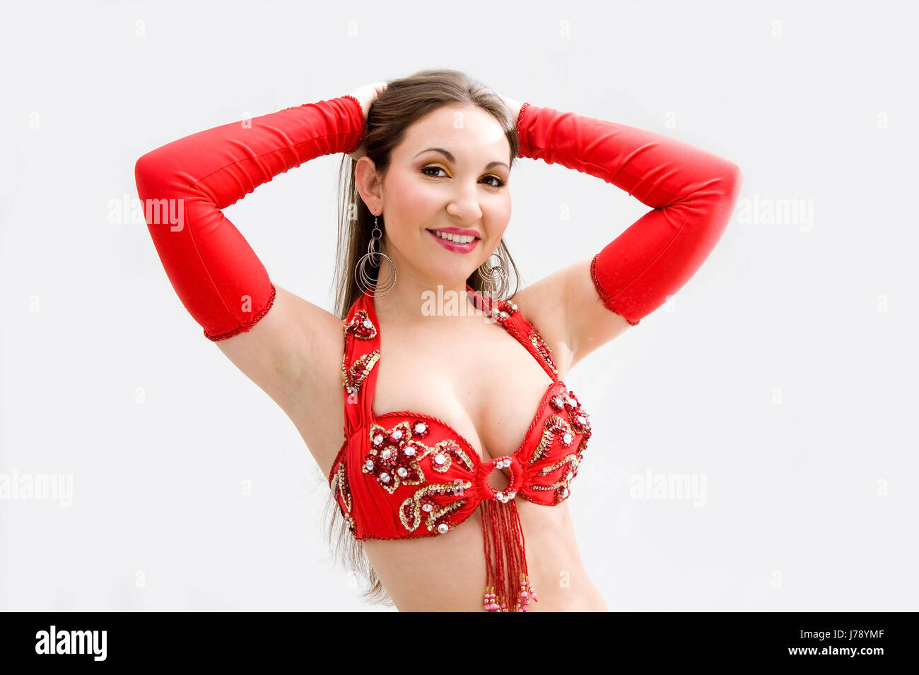 Egyptian belly dancer red hi-res stock photography and images - Alamy