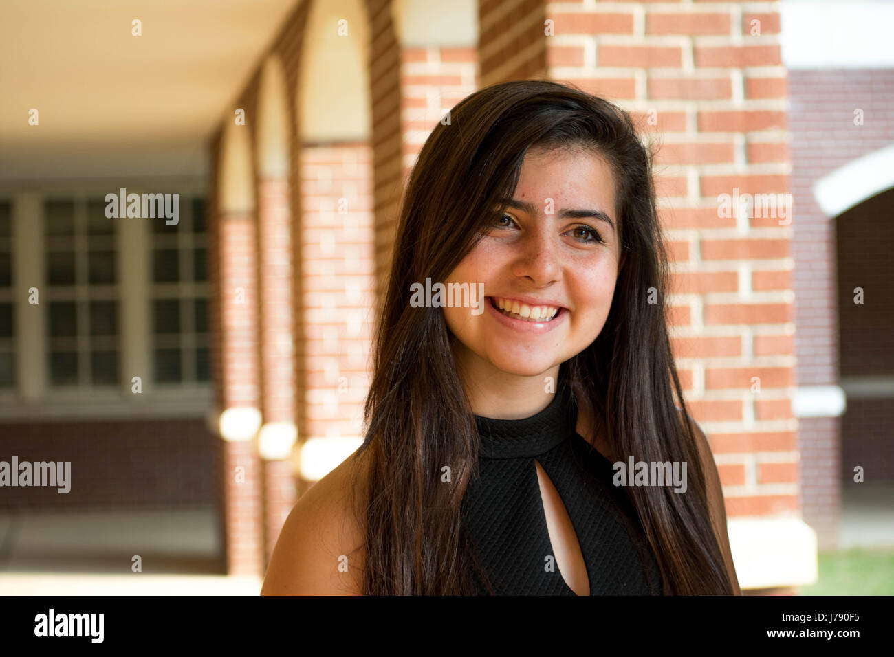 Big smile female hi-res stock photography and images - Alamy