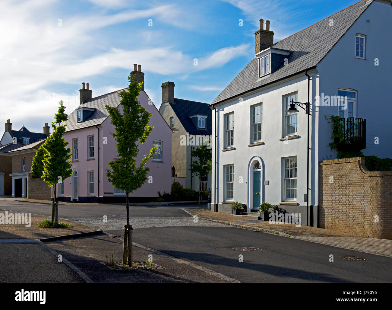 Houses in Poundbury, near Dorchester, Dorset, England UK Stock Photo Alamy