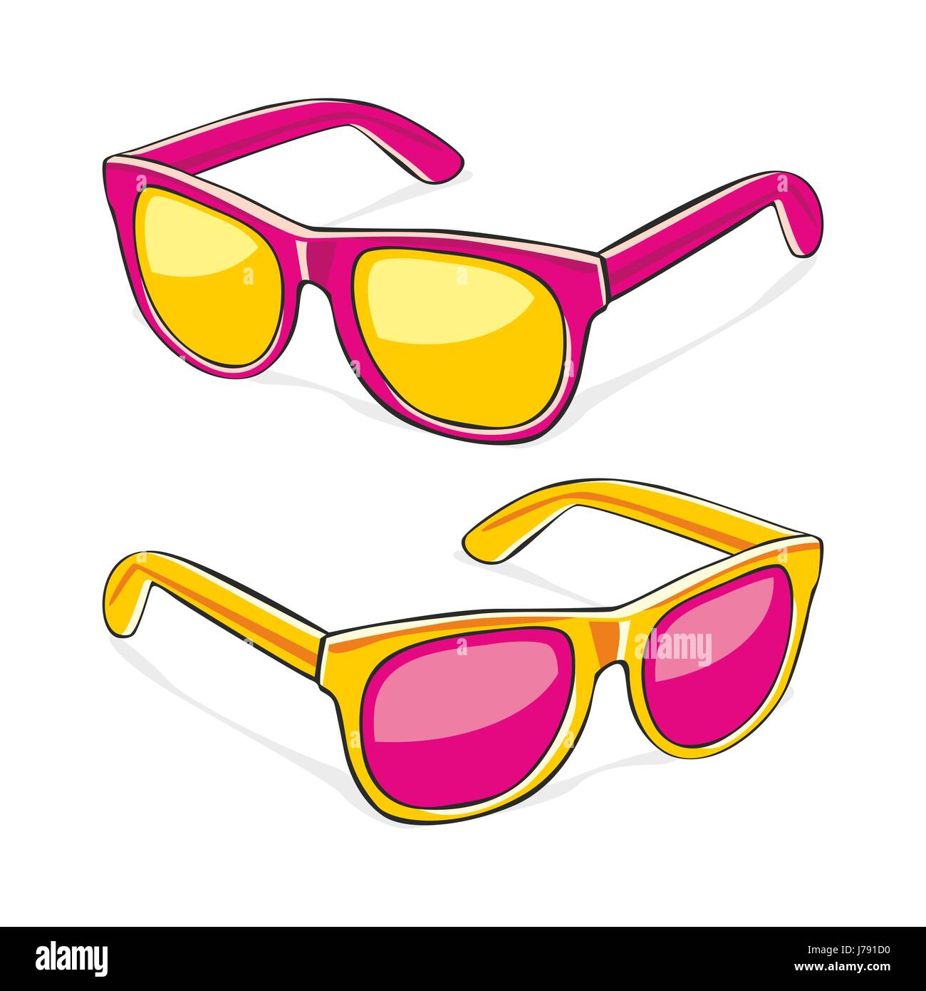 Glasses illustration sale