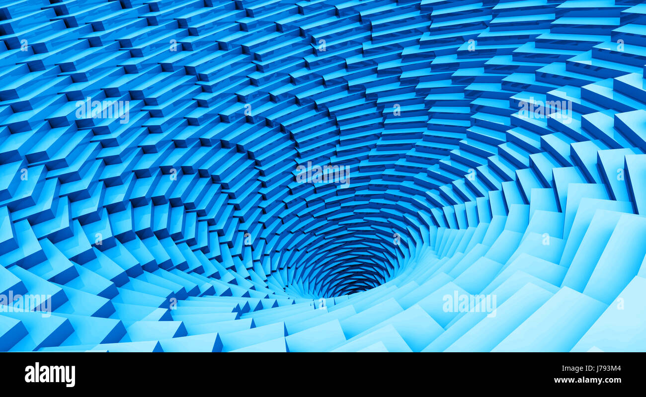 3d - background - blue rotation 01 Stock Photo - Alamy