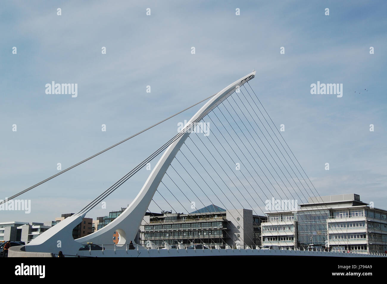 samuel beckett bridge in dublin Stock Photo - Alamy