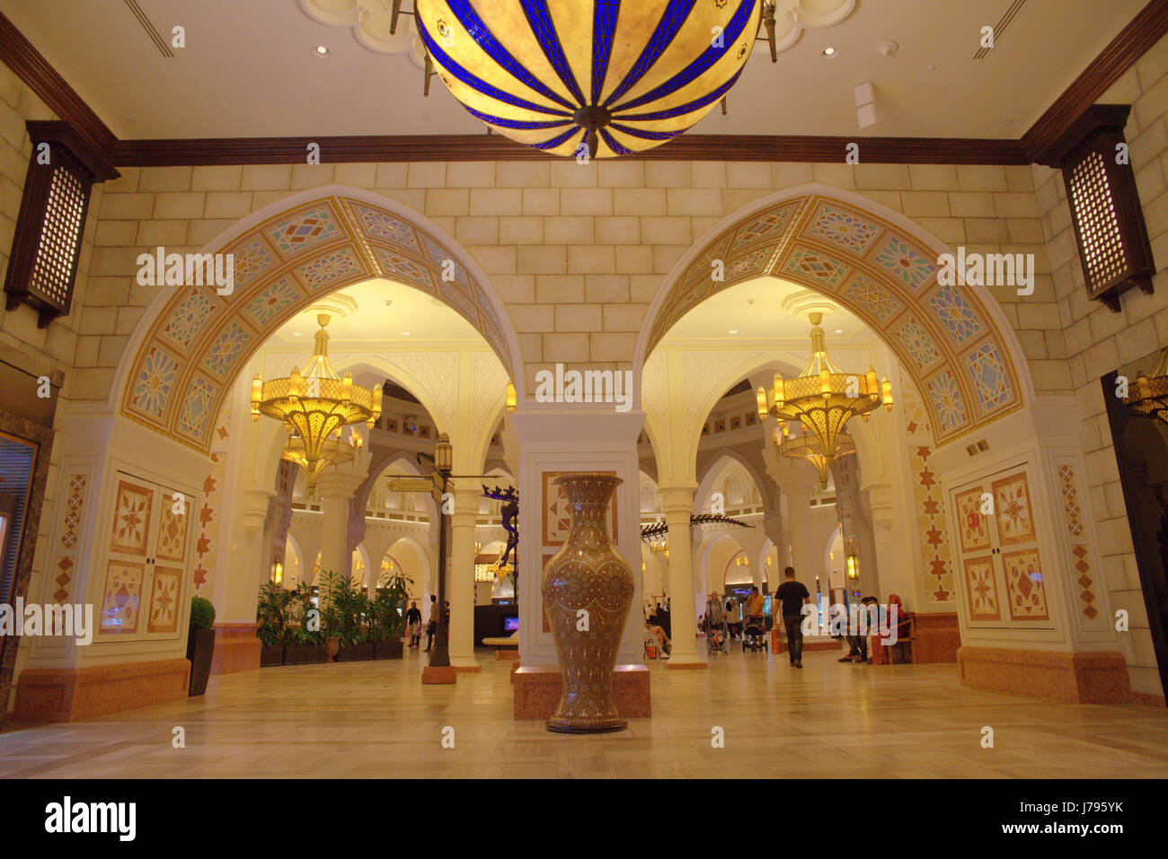 Gold Souk inside of the Dubai Mall Stock Photo