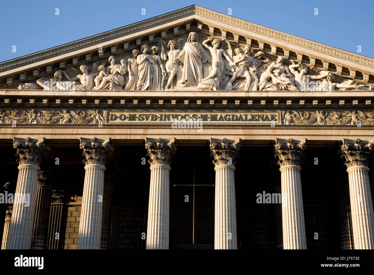 magdeleine magdalenae church paris france landmark building architecture travel Stock Photo