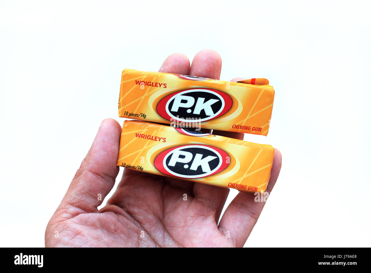Wrigley's PK Gold Original Chewing Gum - 14g X 30 Pack Bulk