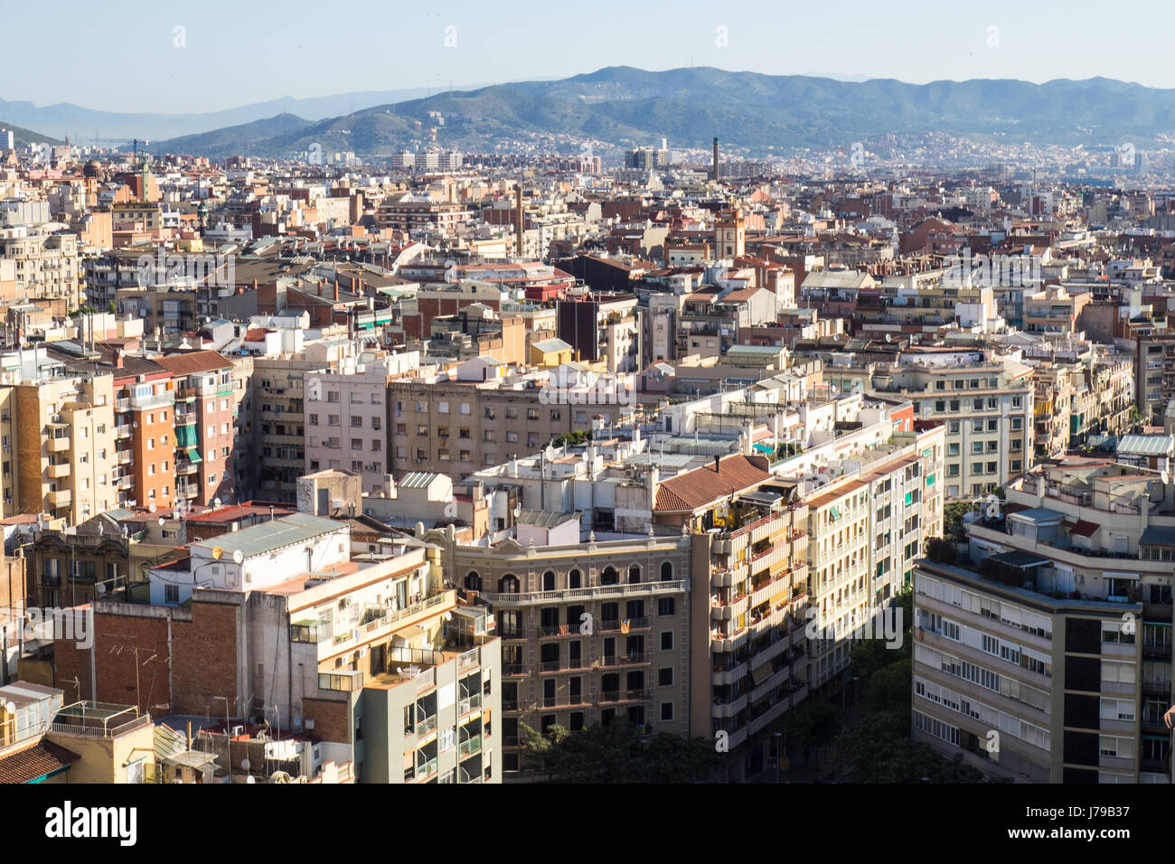 Sagrada familia rooftop hires stock photography and images Alamy