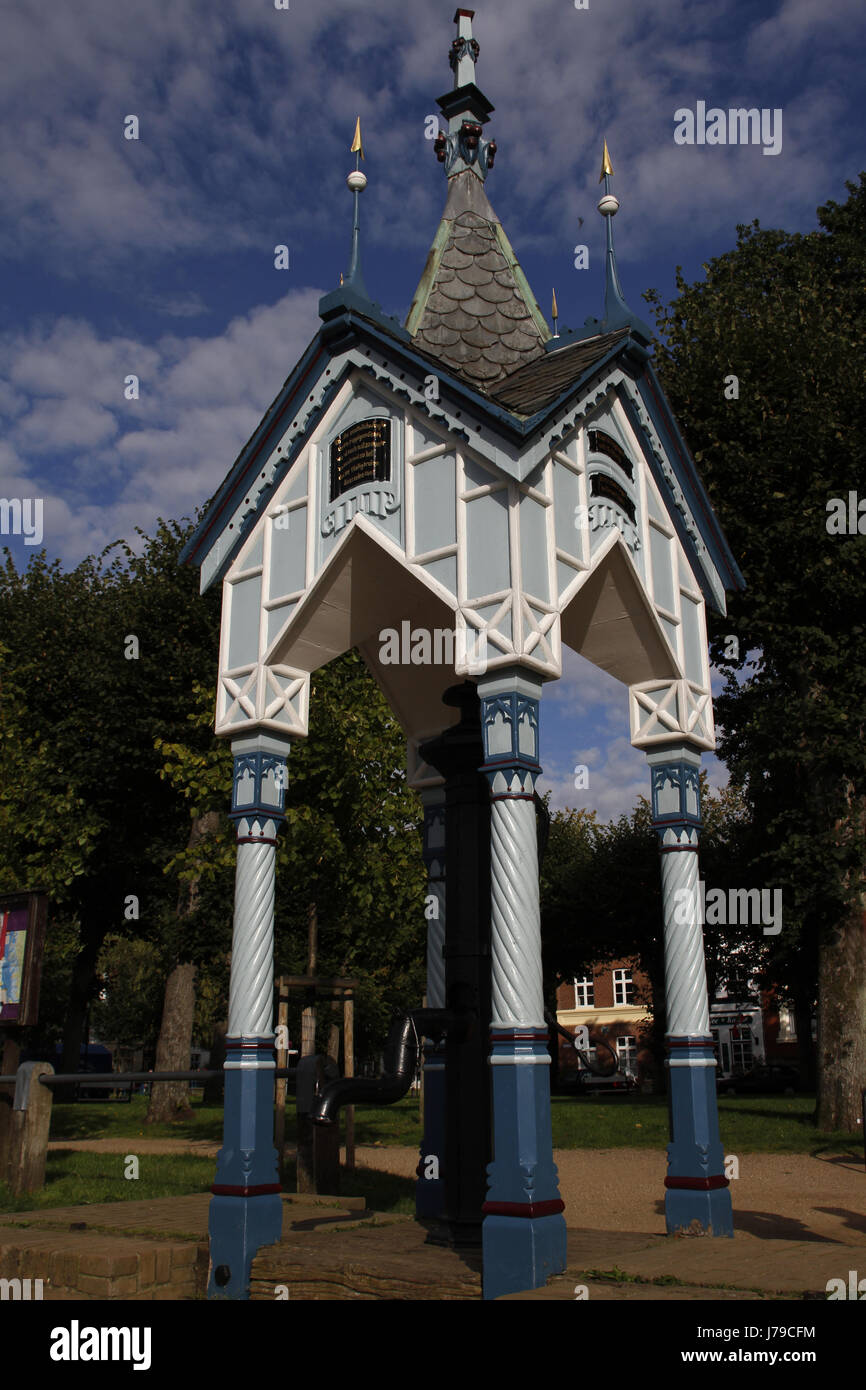 houses for wells,friedrichstadt,north frisia Stock Photo Alamy