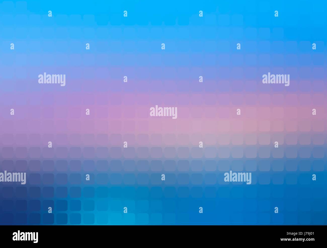 Blue shades pink vector abstract rounded corners square tiles mosaic ...