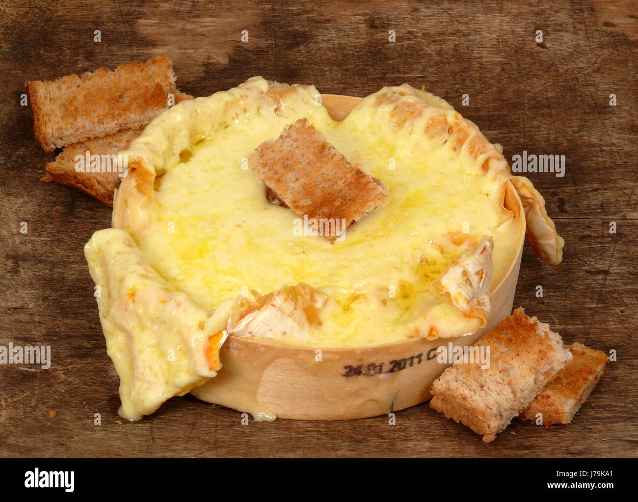 bread bake baguette camembert bread brown brownish brunette switzerland  thread Stock Photo - Alamy