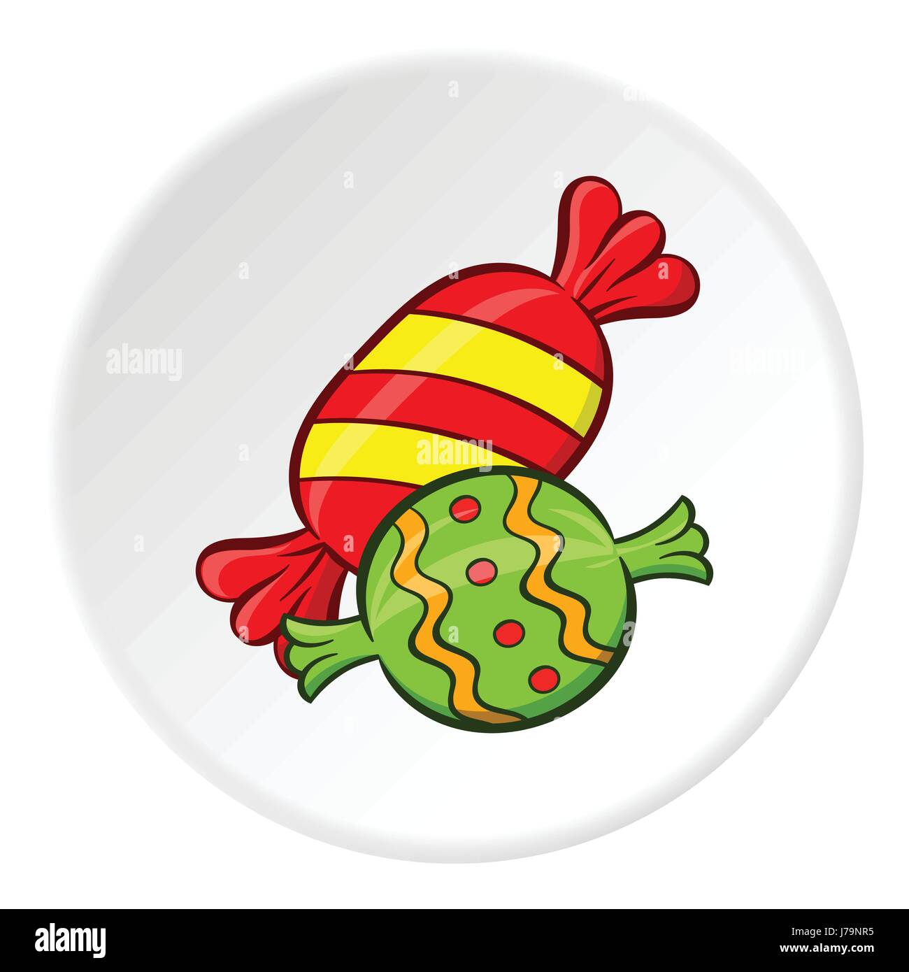 Candy icon, cartoon style Stock Vector Image & Art - Alamy