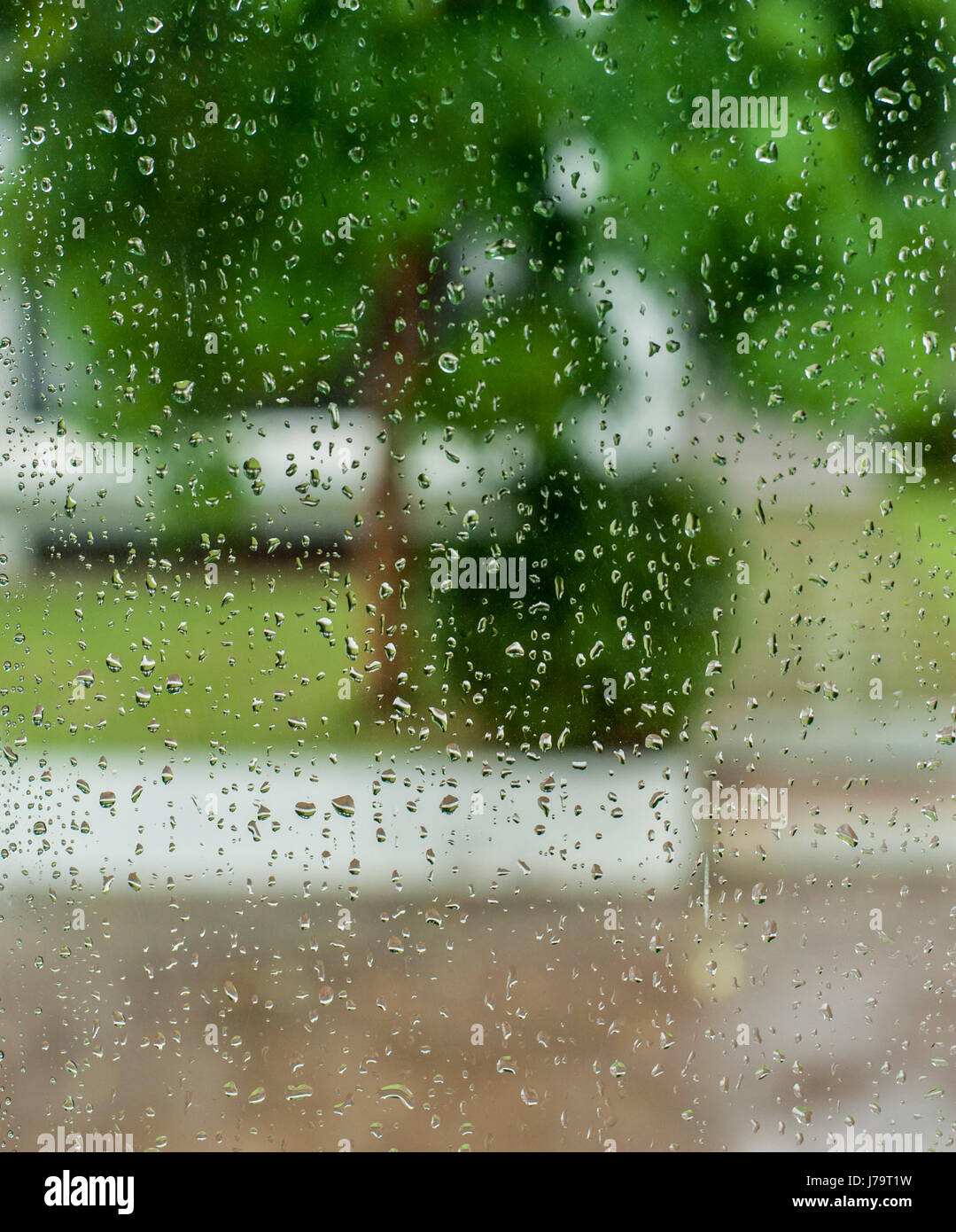 Rain water drops on a glass surface background, Abstract Backdrop Stock ...
