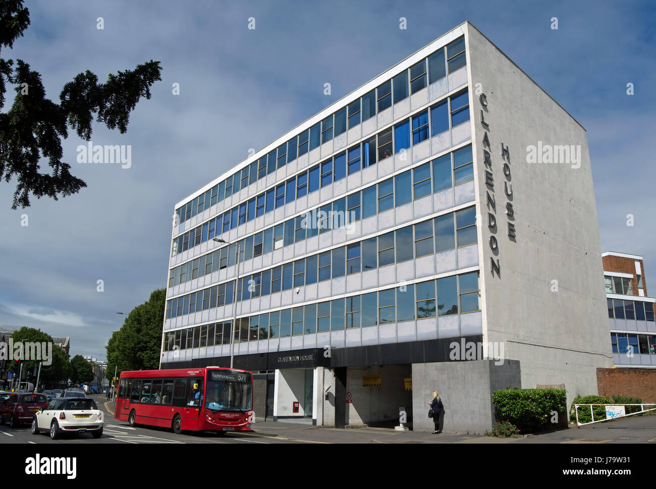 clarendon house, an office building in kingston upon thames, surrey