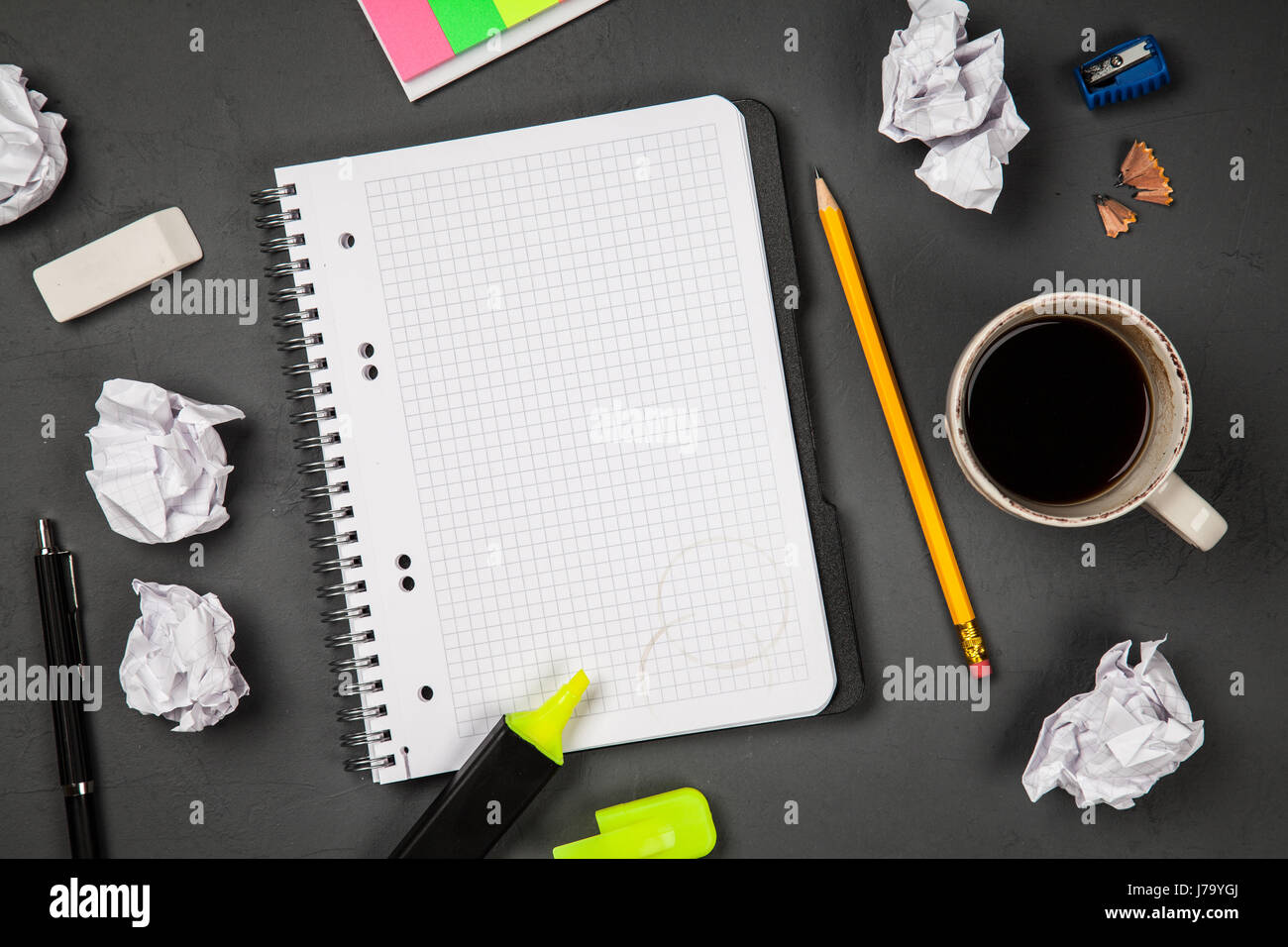 Creative block concept Stock Photo - Alamy