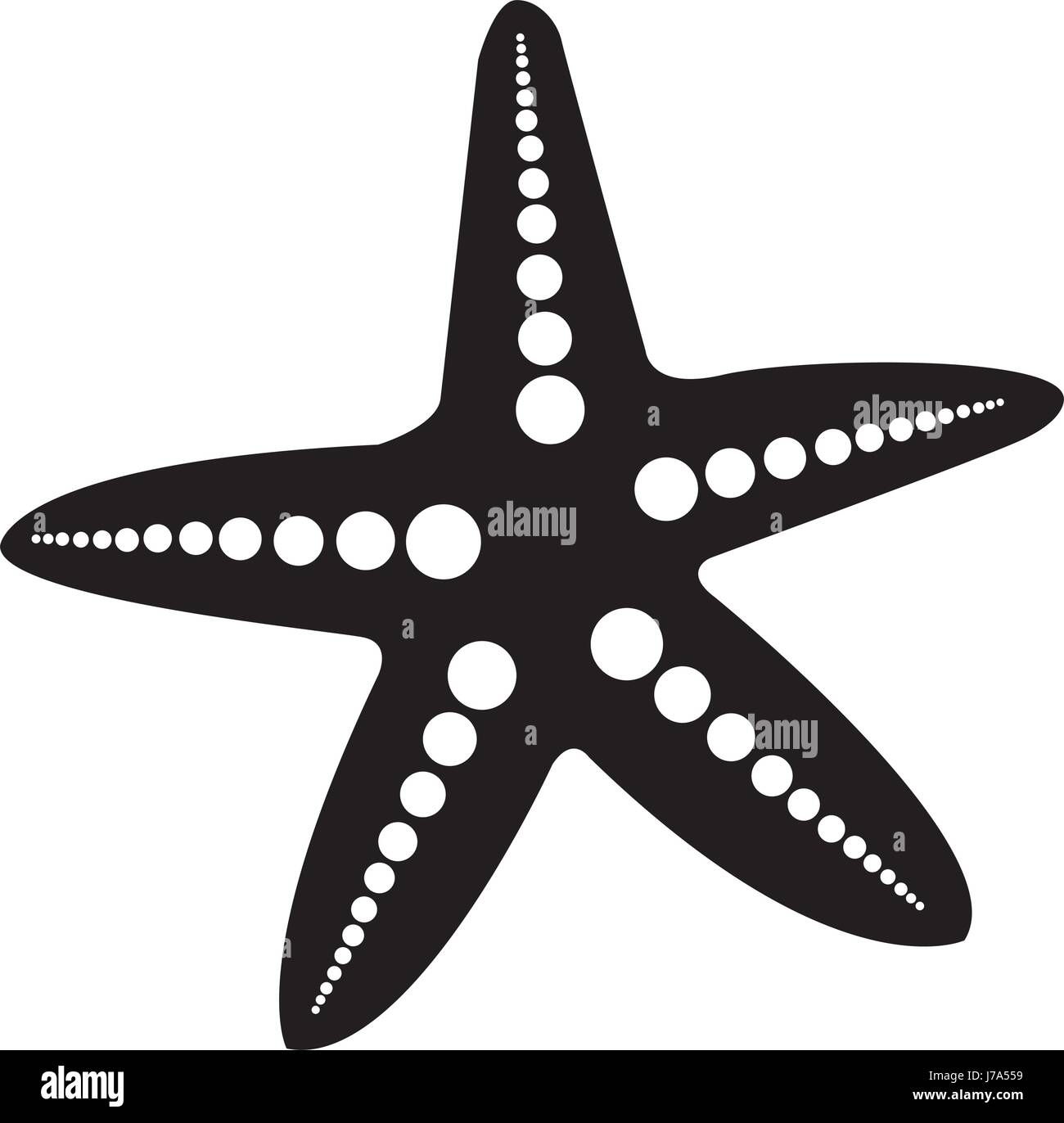 starfish animal isolated icon Stock Vector Image & Art - Alamy