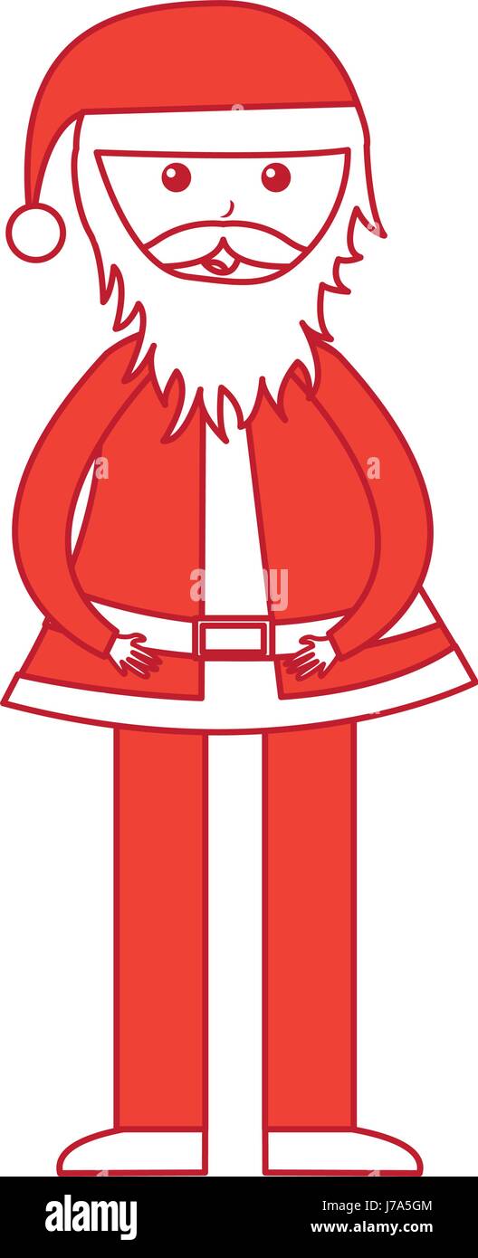 santa claus comic character Stock Vector Image & Art - Alamy