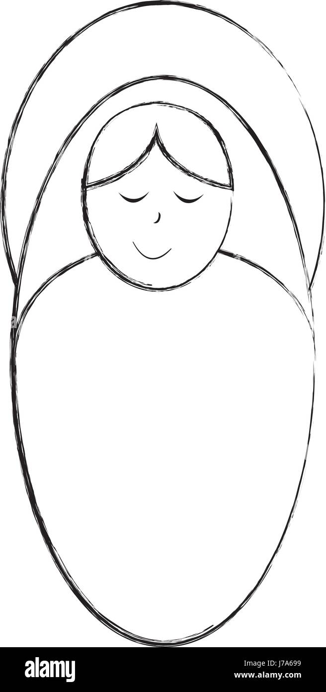 little jesus baby manger character Stock Vector Image &amp; Art - Alamy