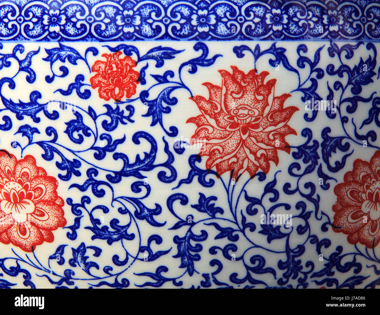 Chinese Flower Pattern High Resolution Stock Photography And Images Alamy