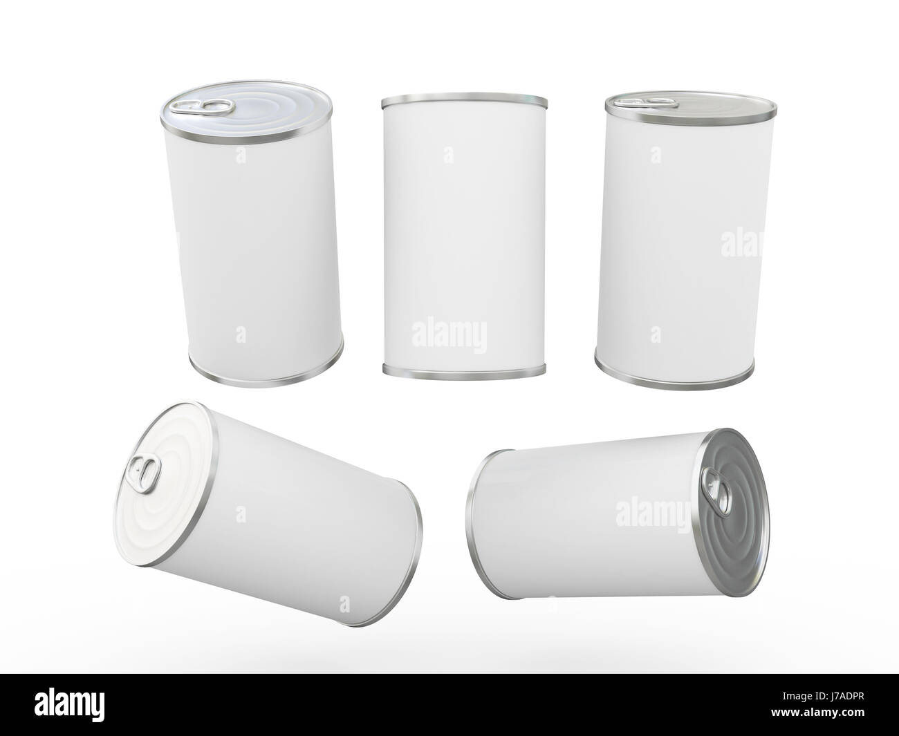 Color Blank Soup Can Template